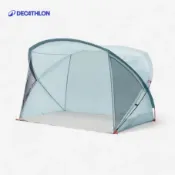 【迪卡儂】4 人穿骨遮陽露營快開帳篷 Arpenaz｜Decathlon