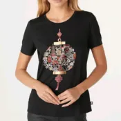  KARL LAGERFELD 短袖T恤  女裝 老佛爺 T恤 短袖 短T-Shirt 圓領 卡爾 紙燈籠(現貨)