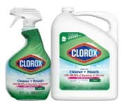 玉山最低比價網 [COSCO代購6] D913437 Clorox 高樂氏 廚房漂白清潔劑 噴槍瓶 946毫升 + 補充瓶 5.32公升