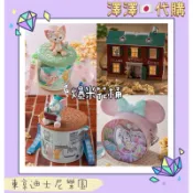 現貨🈶刷卡分期 東京迪士尼海洋 達菲家族 麗娜貝爾 畫家貓 米妮 蝴蝶結 爆米花桶 收藏小物