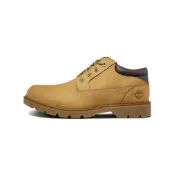 (店+)【Timberland】A1P3LW Timberland添柏嵐 牛皮革 舒適 工裝 及踝 戶外靴 低幫 男款 小麥色 寬版