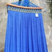 （可開發票）越南新品吊床休閒吊床網床自駕遊床搖搖床不帶支架鞦韆配繩（滿額免運）