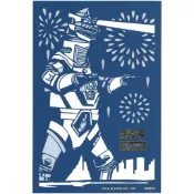 日本 sun-star 哥吉拉 紙雕卡片/ 和風/ 機械哥吉拉 eslite誠品
