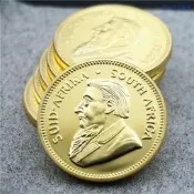【朗月甄選】2025紀念幣South Africa 南非克魯格金銀幣總統紀念幣紀念章