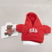 日本帶回 GAP 日本限定 帽T 小熊 娃衣 扭蛋 T-shirt 15CM娃衣