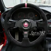 OMP麂皮方向盤平底賽車漂移方向盤320mm/340mm