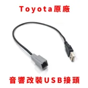 豐田 toyota 原廠 音響 USB線 汽車音響 改裝 增加 主機 天線 隨身碟 改主機 母頭
