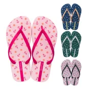 IPANEMA・女鞋・ONLY系列・(型號：26463)・船錨印花・夏日渡假穿搭・海軍風拖鞋・巴西集品