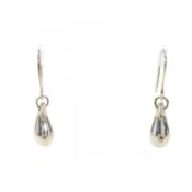 【DOKODEMO】【5積分】成色極佳 △ TIFFANY&Co. Tiffany Elsa Peretti 水滴耳環，SV925，一對，鉤式，銀色，重3.22克，女士