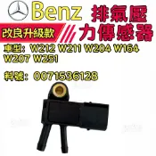 Benz W212 W211 W204W164W207W251排氣壓力傳感器 進氣歧管傳感器0071536128