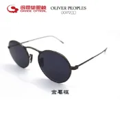 【得恩堂】Oliver Peoples 太陽眼鏡 M4 30th紀念款 深藍色鏡片 深黑金屬框墨鏡