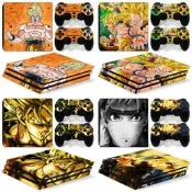 PS4 Pro遊戲主機貼紙pro貼紙貼膜ps4主機貼手柄貼痛貼磨砂火影
