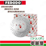 【車麗屋汽車百貨】【FERODO】後碟盤FERODO 孔線 福特 FOCUS ST 19-