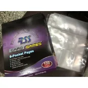 【雙子星】單張 RSS補充活頁 收集冊內頁 九格套 適用 PTCG ws hololive 哥吉拉 鋼彈 迪士尼 收藏卡