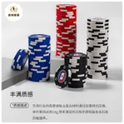 德州撲克粘土籌碼套裝黏土專業高端賽事專用有無面值德撲poker py6264
