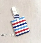 唯小伊手作＊海洋細條紋＊平安符袋/護身符袋/香火袋＊可愛＊客製