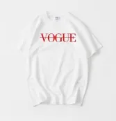  韓國 權志龍同款 VOGUE 圓領短袖上衣 GD 圓領T恤 短袖T恤 棉質T 短袖Tshirt 情侶裝 大尺碼 閨蜜
