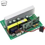 大功率600W修正波逆變器12V轉110V/220V可調電源板DC-AC升壓50Hz