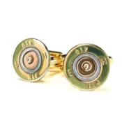 Bullet .410 散彈槍子彈袖扣（襯衫西裝金屬復古個性袖釦 cufflinks 男生男性男友男朋友爸爸父親節禮物