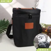 ⌛️台灣出貨 1-6支裝紅酒保溫包葡萄酒冰包保溫保冷酒包裝袋手提便攜酒袋定製