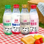 國農保久乳 玻璃瓶保久乳 240ml 保久乳飲品 國農保久乳 巧克力 麥胚芽 草莓牛乳 調味乳