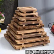🔥免運台發🔥木質隔熱墊 鐵闆燒木闆墊防燙墊 隔熱墊 實木餐墊碗墊石鍋墊闆 砂鍋墊 加厚木闆墊