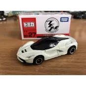 【幫長選物所】代理／TOMICA多美-No.27／白色法拉利／會場車／Ferrari Laferrari／白馬王／限定車