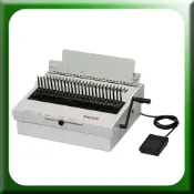 OL辦公生活用品 RENZ 德國製 Combi Comfort 電動活頁膠環裝訂機 (膠圈機/打孔機)