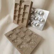 🔥MIT塑膠盒專賣🔥10入蛋黃酥 10粒蛋黃酥 中秋月餅 塑膠內襯 塑膠盒