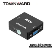 大城科技 VGA轉HDMI 轉換器 轉接器 VGA to HDMI HDCP 顯示器 螢幕 電腦