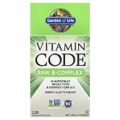 【iHerb】生命花園, Vitamin Code，RAW B 族維生素，120 粒全素膠囊