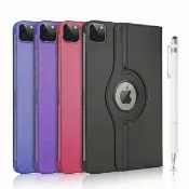 【DW 達微科技】LA301精緻旋轉款 iPad Air 13吋(M4/M3/M2/M1)多功能平板保護皮套（附觸控筆）