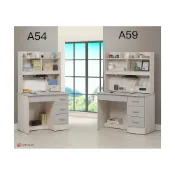 (店+)全台傢俱 BB-26 復古橡木+編織灰色  3尺 / 3.5尺書桌(全組/下座) 木心板 台灣出貨