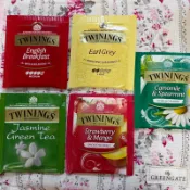 英國倫敦唐寧Twinings茶包（茉莉綠茶、英國早餐茶、皇家伯爵茶）洋甘菊茶無咖啡因 花果茶包