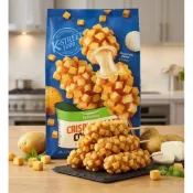 (店+)【Kirkland Signature 科克蘭】好市多COSTCO Pulmuone 韓式起司脆薯熱狗 點心 小點 黃金熱狗棒 起司棒