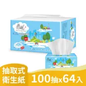 SILLACE 春風  三層超厚柔感抽取衛生紙(100抽x8包x8串/箱)