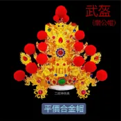 【三統神佛具】合金帽 關公帽 武盔帽 武盔 絨球關公帽 神明帽 關聖帝君 協天大帝 文衡聖帝 恩主公