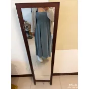 ✨大尺碼抓皺平口長洋裝｜細肩顯瘦洋裝｜渡假風 沙灘洋裝 微胖女孩 可穿XL-5XL