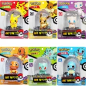 【HAHA小站】正版 POKEMON 寶可夢小公仔 皮卡丘 小火龍 伊布 夢幻 妙蛙種子 傑尼龜 寶可夢 抓抓機 公仔