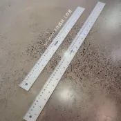 手作森林HANDMORI 手作森林 台灣製 鋁尺 耐用 洋裁尺 公分 英吋 60cm 45cm 台製 洋裁 做衣服 拼布 做包包