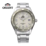 ORIENT 東方錶 Quartz Sports系列 運動風格太陽能腕錶 鋼帶款 白色 RA-WJ0003S