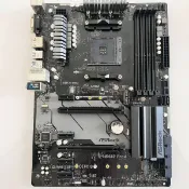 三和電腦配件店 華擎B450 PRO4主機板 電競遊戲專用 AM4腳位 支援Ryzen 3600 5500 5600 拆機升級大板 ATX規格 電腦組裝必備