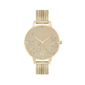 【OLIVIA BURTON】飛舞的蝴蝶OB16MB37 34mm 現代鐘錶