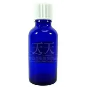 玻璃精油瓶平蓋式30cc-茶色/藍色 [33107] ◇瓶瓶罐罐容器分裝瓶◇