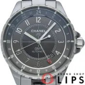 【DOKODEMO】香奈兒 J12 Chromatic GMT 腕錶 41毫米 J12 H3099，含原廠錶盒，鈦金屬陶瓷錶殼，男士腕錶，灰色，拋光處理，成色極佳 [二手]