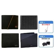【CROSS】多品牌 限量2折 頂級小牛皮男用皮夾 全新專櫃展示品(買一送一鋼筆 送禮盒提袋)