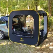【松果戶外】MOGICS Carsule｜膠囊客廳 休旅車 RV 方形 帳篷 露營 戶外更衣 車尾帳 秒開帳篷
