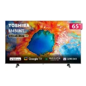 (店+)【TOSHIBA 東芝】REGZA 65型 4K QLED Google TV 65M450NT液晶顯示器｜含壁掛安裝+架子