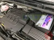 VW SHARAN 換電池 YUASA ATLASBX LN4 80Ah EFB