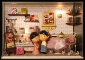 【袖珍屋】蛋糕甜心(DIY娃娃屋材料包)(E0709A0049)